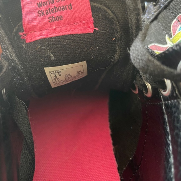 Vans Girls Glitter Unicorn High Top Sneaker - Picture 8 of 8